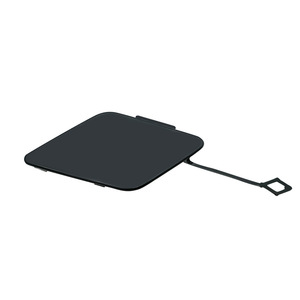 Cubierta de Gancho de Remolque para Parachoques Delantero BMW Serie 5, 51117332667, Plástico ABS Negro, para Modelo F07 - Product Image 2