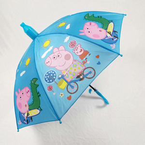 Parapluie pour enfants en pongee anti-goutte, motif dessin animé, en acier, plastique et polyester, impression numérique, pour enfants, parapluie mignon 8K en acier - Product Image 4