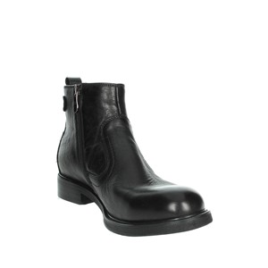 Mezza stivale da donna traspirante marrone AV233 stivale alto alla caviglia con lacci da neve tacco 5cm per la stagione autunno inverno - Product Image 5