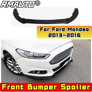 ลิ้นกันชนหน้ารถยนต์ สีดำเงา สำหรับ Ford Mondeo 2013-2016 อุปกรณ์ตกแต่งกันชน - Product Image 2