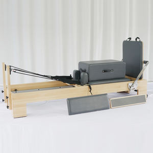 Cama de Pilates Profesional de Alta Gama, Ajustable, de Madera de Arce Empalmada, para Entrenamiento Corporal y Seguridad - Product Image 1