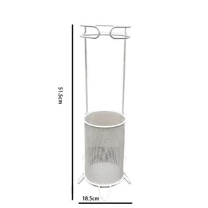 <span class=keywords><strong>Portaombrelli</strong></span> in <span class=keywords><strong>ferro</strong></span> resistente salvaspazio robusto <span class=keywords><strong>portaombrelli</strong></span> impermeabile per interni esterni - Product Image 3