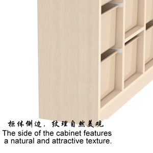 Organizzatori e contenitori per giocattoli <span class=keywords><strong>Montessori</strong></span> moderni, mobiletto in legno con 12 cassetti per la cameretta dei bambini dell'asilo. - Product Image 3