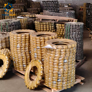 PC100 di alta qualità personalizzabile sottocarro parte catena pignoni escavatore pignone <span class=keywords><strong>PC200</strong></span> PC60 PC300 PC45 - Product Image 6