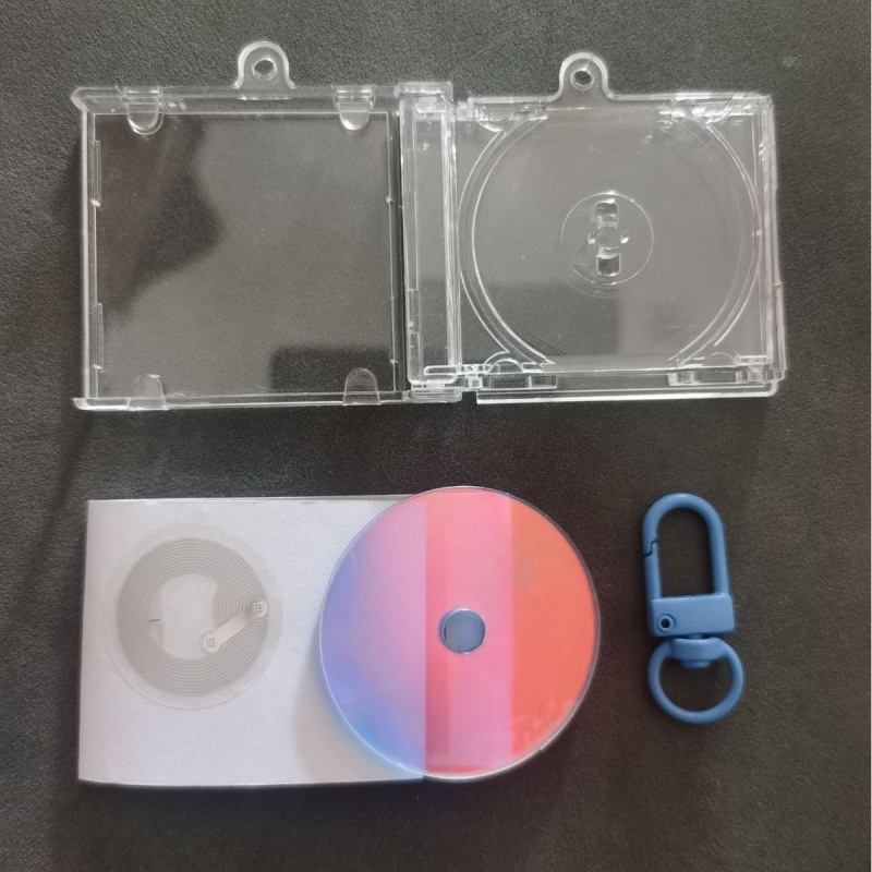 Espacio EN BLANCO + laser CD + NFC + hebilla de puerta