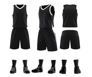 Maillots de basket-ball respirants personnalisés de haute qualité, unisexes, grandes tailles, séchage rapide, uniformes d'équipe, tenues d'équipe, vêtements de club en polyester - Product Image 3