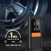 Gonfleur de pneu compresseur d'air Portable manomètre numérique électrique 150PSI compresseur d'air pour voiture vélos moto balle