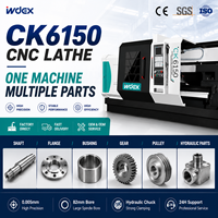 CK6150 Schwerlast-CNC-Drehmaschine 500mm Schwingdurchmesser Flachbett-Drehmaschine für Präzisions-Metallteile und Fertigung