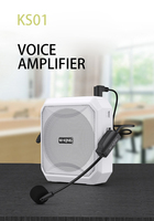 Amplificateur vocal personnel W-King KS01, équipement audio professionnel, haut-parleur audio portable avec microphone pour enseignant, guide touristique