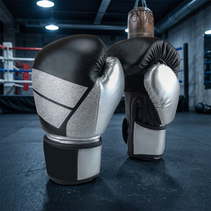 High Quality Plastic Boxing <b>Gloves</b> Adjustable Wrist Strap Lightweight Breathable Custom Private Label Manufacturer <b>Gloves</b> - Product Image 5