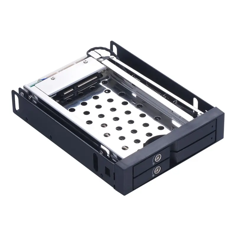 Installazione del disco rigido senza Unestech, custodia HDD adatta al supporto della posizione Floppy 2 pezzi rack mobile sata hdd da 2.5"