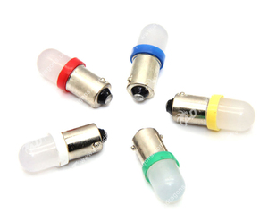 ยอดขายสูง BA9S # 44 # หลอดไฟ LED สำหรับเครื่องเกมพินบอล 47 ดวง รุ่น White Dome 5630SMD หลายสี ไม่มีขั้ว AC DC 6V 6.3V - Product Image 1