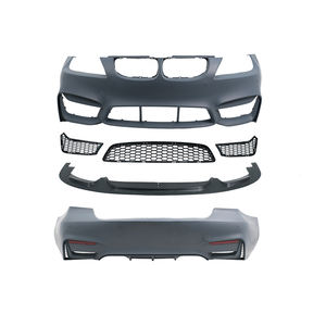Kit de Carrocería M4 LOOK, Parachoques Delantero y Trasero con Labio Delantero Pequeño para BMW Serie 3 E90 Pre-LCI <span class=keywords><strong>2005</strong></span> 2006 2007 325i <span class=keywords><strong>330i</strong></span> - Product Image 1