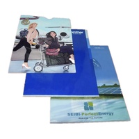 Carpeta de Archivos Tamaño A4, Carpeta de Archivos de Plástico, Carpetas de Archivos Impresas en 3D Personalizadas para Oficina