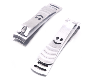 Coupe-ongles en acier inoxydable à lame courbée et bord droit, coupe-ongles pour doigts et orteils, logo laser, outil de soin personnel et de beauté, outil de manucure - Product Image 4