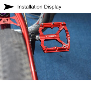 <span class=keywords><strong>Pedales</strong></span> de bicicleta BUCKLOS OEM/ODM, <span class=keywords><strong>pedales</strong></span> de bicicleta <span class=keywords><strong>MTB</strong></span> de aluminio ultraligeros planos CNC, rodamiento antideslizante para bicicleta de montaña DH XC - Product Image 3