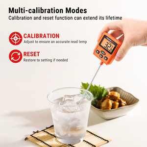 Cho Thermopro tp511 Kỹ Thuật Số Thịt Và Kẹo Nhiệt Kế 8 ''Dài Probe Với Lập Trình Ngay Lập Trình Đọc Tính Năng Nồi Nhựa Clip - Product Image 5