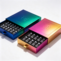 Großhandel Hochwertige Schubladenbox-Verpackung 3ml 5ml 10ml Leere Hologramm-Fläschchenbox