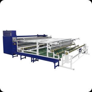 Luxurious 610mm Drum Sublimation Transfer Machine 3.5M Width Double Layers Pneumatic <b>Large</b> Heat Transfer Printing - Product Image 2