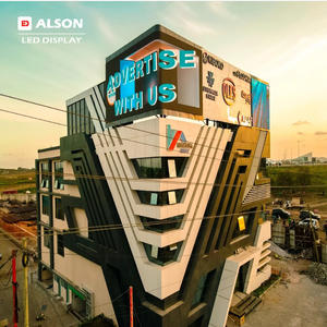 ALSON LED Özel Dijital Tabela Ekranları İç/Dış Mekan Kullanımı İçin P10 LED Işıklı 3D Dış Mekan Reklam Tabelaları - Product Image 1