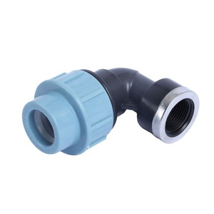 Raccords de tuyauterie en PP HDPE pour l'irrigation, bride PN16, <span class=keywords><strong>coude</strong></span> à <span class=keywords><strong>90</strong></span> degrés pour eau et <span class=keywords><strong>gaz</strong></span> - Product Image 5