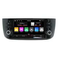 Système GPS de voiture sans fil Carplay Android Auto WiFi Bluetooth Aux Radio FM Lecteur MP5 pour Fiat Punto Autoradio Stéréo