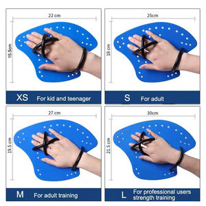 Силиконовые перчатки для плавания - Product Image 6