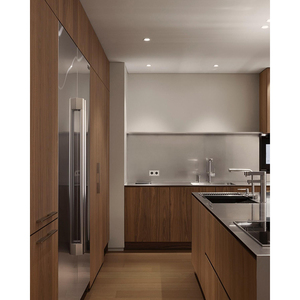 Muebles de armario de cocina de acero inoxidable 2025 personalizados Sunrise 304 diseño moderno con características impermeables a prueba de herrumbre - Product Image 3