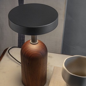 Table <b>Lamp</b> Solid Wood E27 LED 220V <b>Switch</b> Control Simple Design For Living Room Study Decoration - Product Image 2