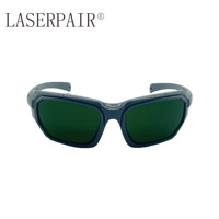 Lunettes de sécurité laser certifiées en polycarbonate haute protection OD8+ pour soudage laser manuel 900-1100 nm
