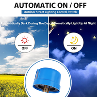 Interruptores Inductivos CNRIYA de Bajo Consumo y Resistentes a la Intemperie con Sensor de Anochecer al Amanecer y Fotocélula LED Disponible