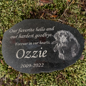 ペットの記念碑犬の記念碑墓石と記念碑のサイン - Product Image 5