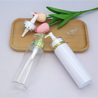 Bouteille de shampooing en PET de 100 ml, 120 ml, 200 ml, 250 ml, 300 ml, 500 ml pour l'emballage de shampooing