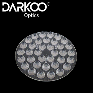 110 millimetri quadrato ha condotto la luce di via lente 90 gradi ampio angolo di lampade scatola da scarpe - Product Image 2