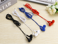 Harga Pabrik KY83 Earphone Kabel Headphone Universal Di Telinga dengan Mic Stereo Headset Olahraga dengan Colokan 3.5Mm