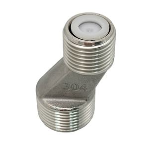 Robinet de mélange excentrique en acier inoxydable SS304 pour hôtel moderne, fonction d'angle de flexion, noyau de vanne, réducteur mâle, <span class=keywords><strong>clapet</strong></span> <span class=keywords><strong>anti</strong></span>-<span class=keywords><strong>retour</strong></span> - Product Image 1