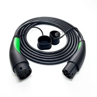 Kabel Pengisian Daya EV Goodev Tech M3-T2T2G418 IP65 TPU Premium Tipe 2 7.4KW/22KW 32A/16A Standar IEC 62196-2