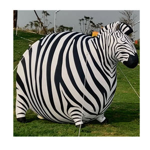 Al aire libre publicidad decorativa inflable iluminación animales lindo gordo cebra Piebald <span class=keywords><strong>caballo</strong></span> cebras inflable gordo <span class=keywords><strong>caballo</strong></span> - Product Image 1