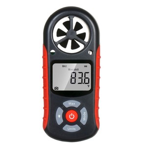 Anemometro digitale portatile 8-in-1/wind chill/temperatura/umidità/indice di calore/punto di rugiada/pressione atmosferica/<span class=keywords><strong>altitudine</strong></span> - Product Image 1