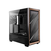 Antec Flux Mid Tower Micro ATX Gaming Case Plastic Aluminum Alloy with Tempered Glass for ITX/MATX PC Computer Cases