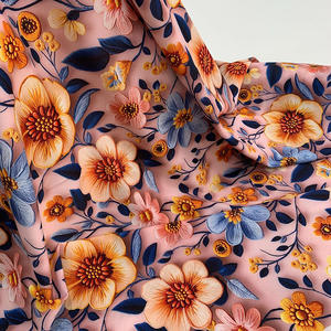 Super Soft Maza <span class=keywords><strong>Mango</strong></span> 4 Way Poliéster Spandex Tela Bubu 5D Impresión digital 4 Way Tejido de poliéster elástico - Product Image 5