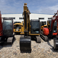 Mini-excavatrice d'occasion Caterpillar Cat307E2 de 7 tonnes, fabriquée au Japon, CAT307E2, petite excavatrice d'occasion, excavatrice d'occasion à vendre, haute qualité