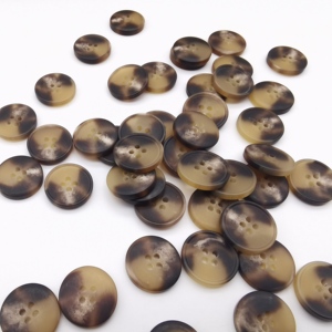 Custom Engraved Logo Eco-Friendly 2-Holes <strong>Resin</strong> <strong>Button</strong> - Product Image 3