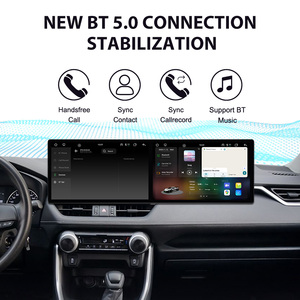 หน้าจอสัมผัสคู่ขนาด 10.1 นิ้ว สำหรับ Toyota Wildlander/RAV4 ปี 2020-2022 ระบบ Android 15 เครื่องเล่นนำทาง GPS ในรถยนต์ วิทยุไร้สาย รองรับ Carplay อัตโนมัติ - Product Image 4
