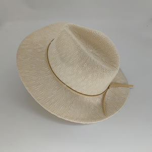 Nuevo sombrero de ala ancha de Color sólido Europeo Americano para mujer de pescador de punto de lana MERINO personalizado de verano - Product Image 2
