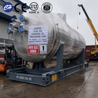 Cuve de maturation et d'âgissement de boissons sur mesure 200L en acier inoxydable de qualité alimentaire ASME CE