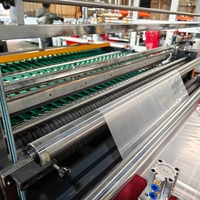 1000mm hogesnelheids BOPP/OPP hete snijmachine voor het maken van zakken met automatisch spanningsysteem (EPC) en ijzeren frame