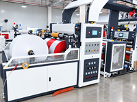 Machine d'extrusion et de laminage de film pour sacs tissés multicouches en PP GEB