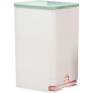 Boîte de rangement murale multifonctionnelle légère pour serviettes hygiéniques, en plastique, pour mouchoirs et bâtonnets de coton, idéale pour les salles de bain - Product Image 1