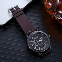 Jam tangan kuarsa sabuk pria Fashion kotak hadiah mewah set hadiah Hari Ayah pabrik harga murah